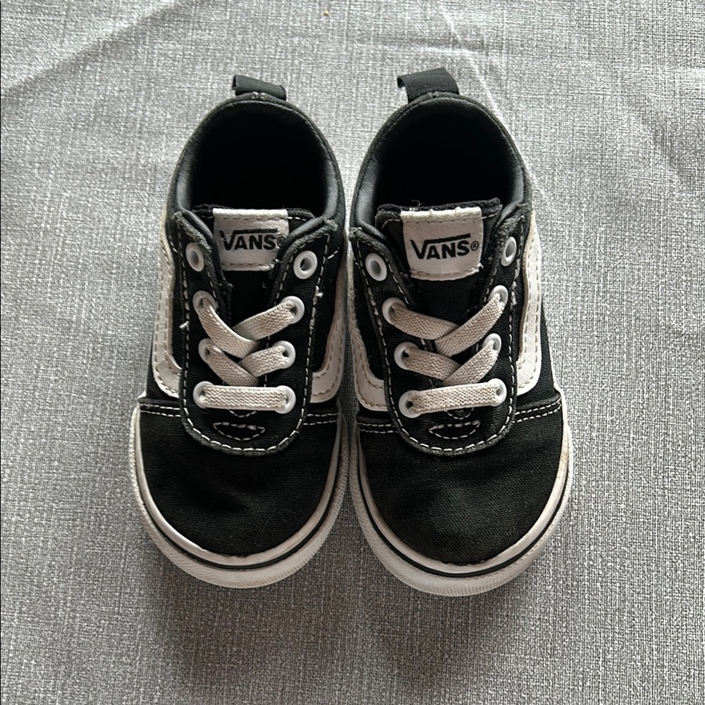 Vans Black and White Classic Sneakers